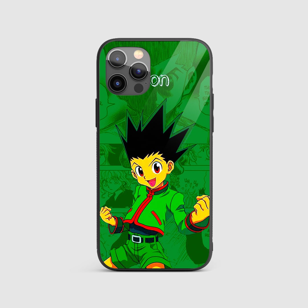 Gon Green Silicone Armored Phone Case Hunter x Hunter