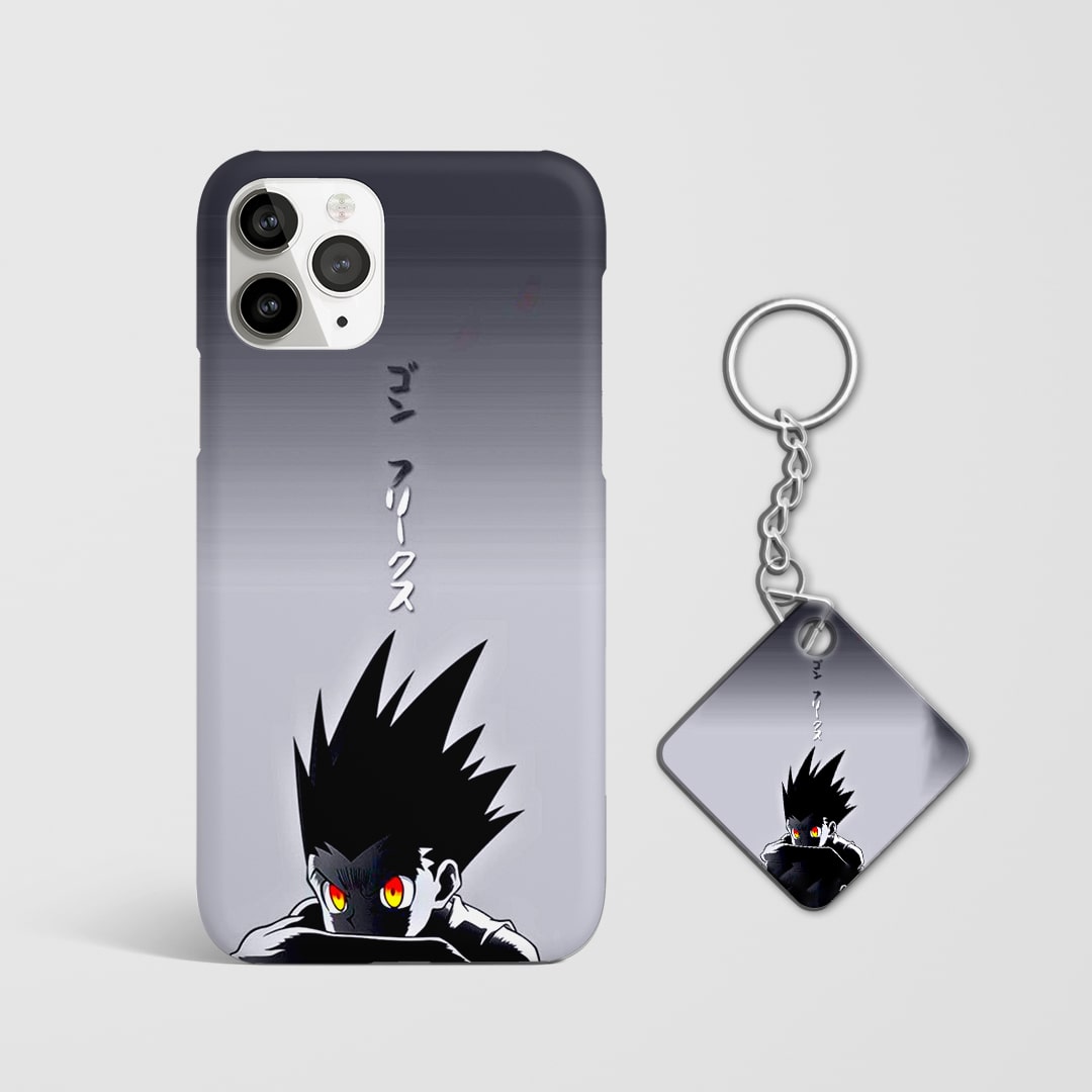Hunter x Hunter Gon Freecss Nen transformation case with Keychain.