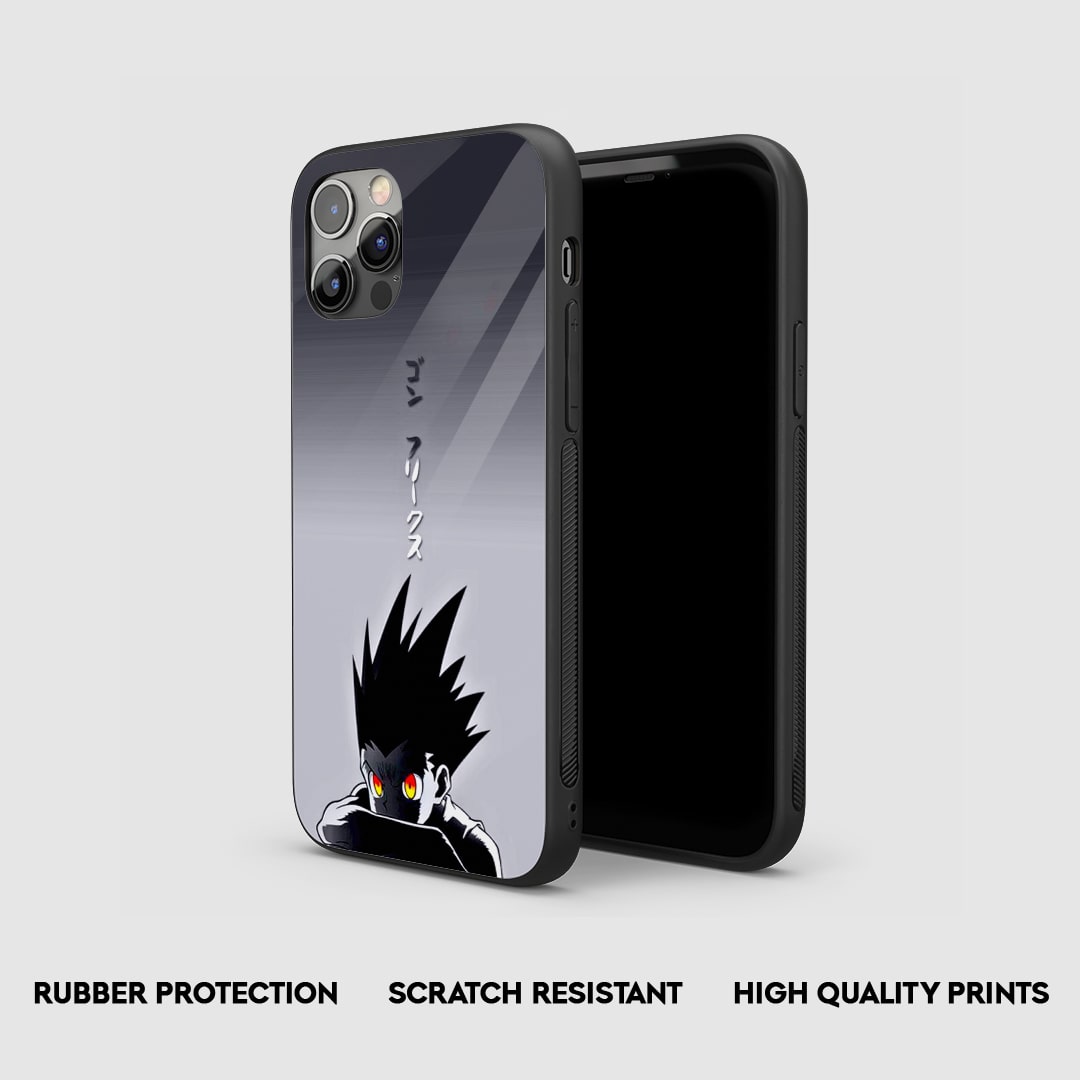 Durable anime Gon Nen silicone phone case