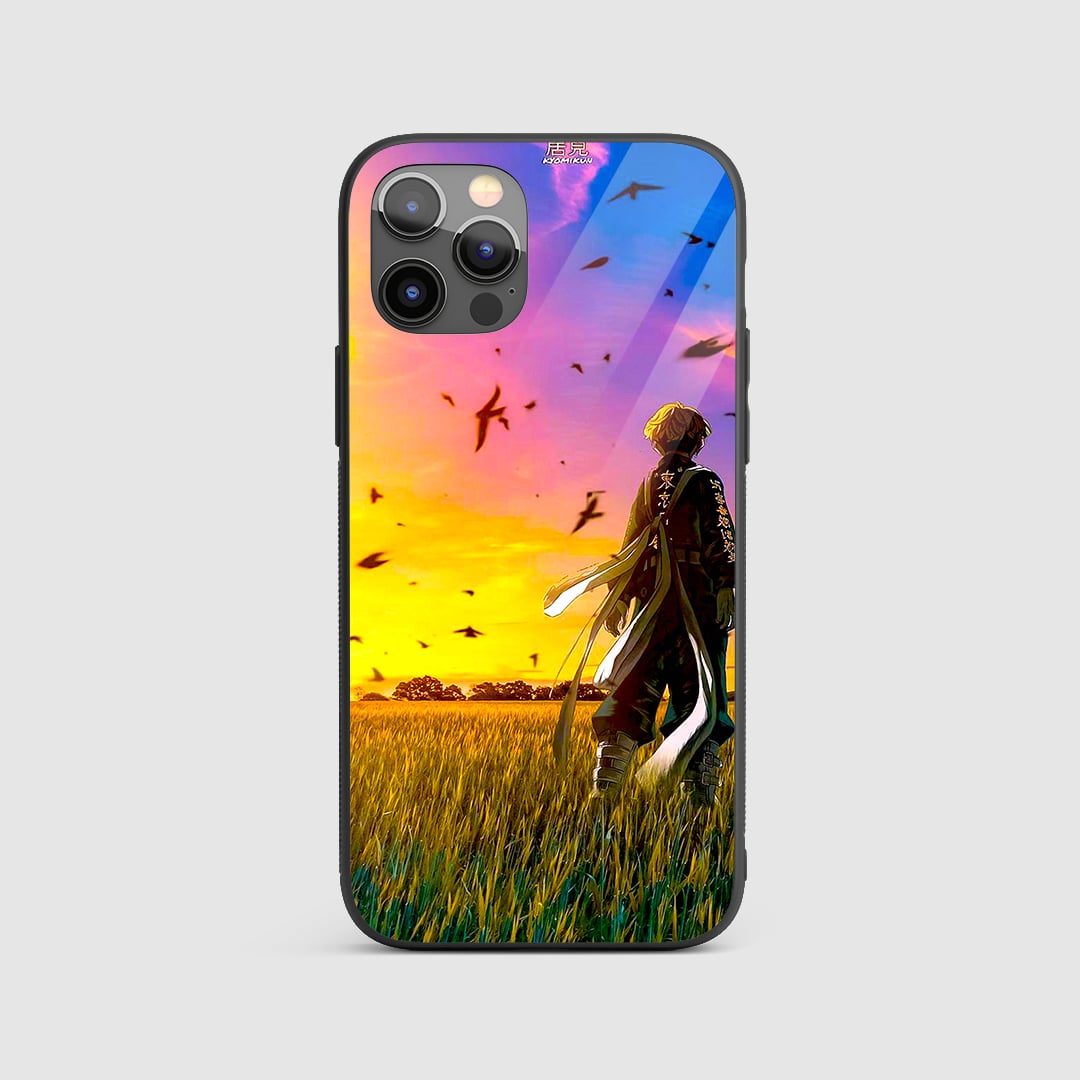 Hanagaki Sunset silicone armored phone case