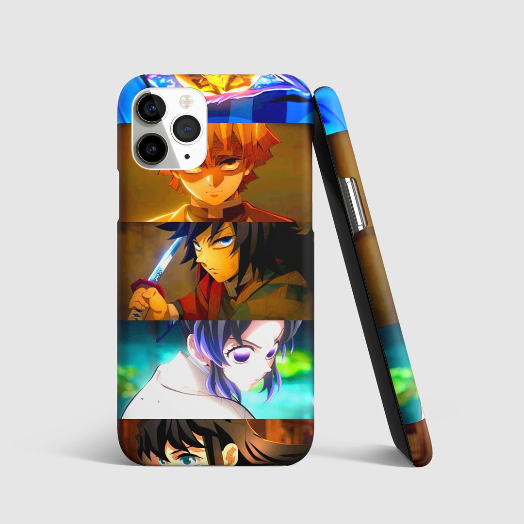 Hashira Group Phone Cover Demon Slayer design