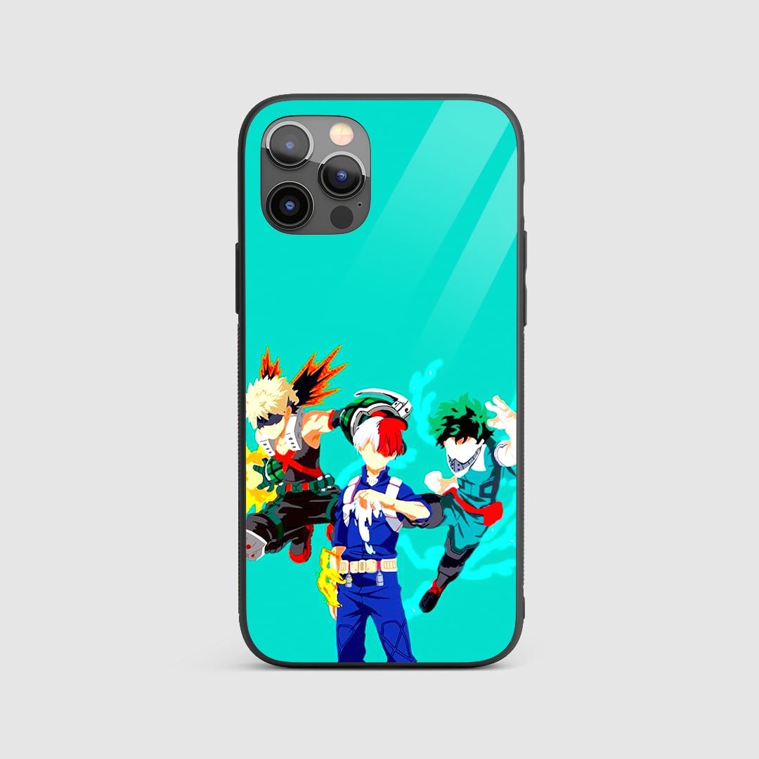 Hero Squad Silicone Armored Phone Case My Hero Academia