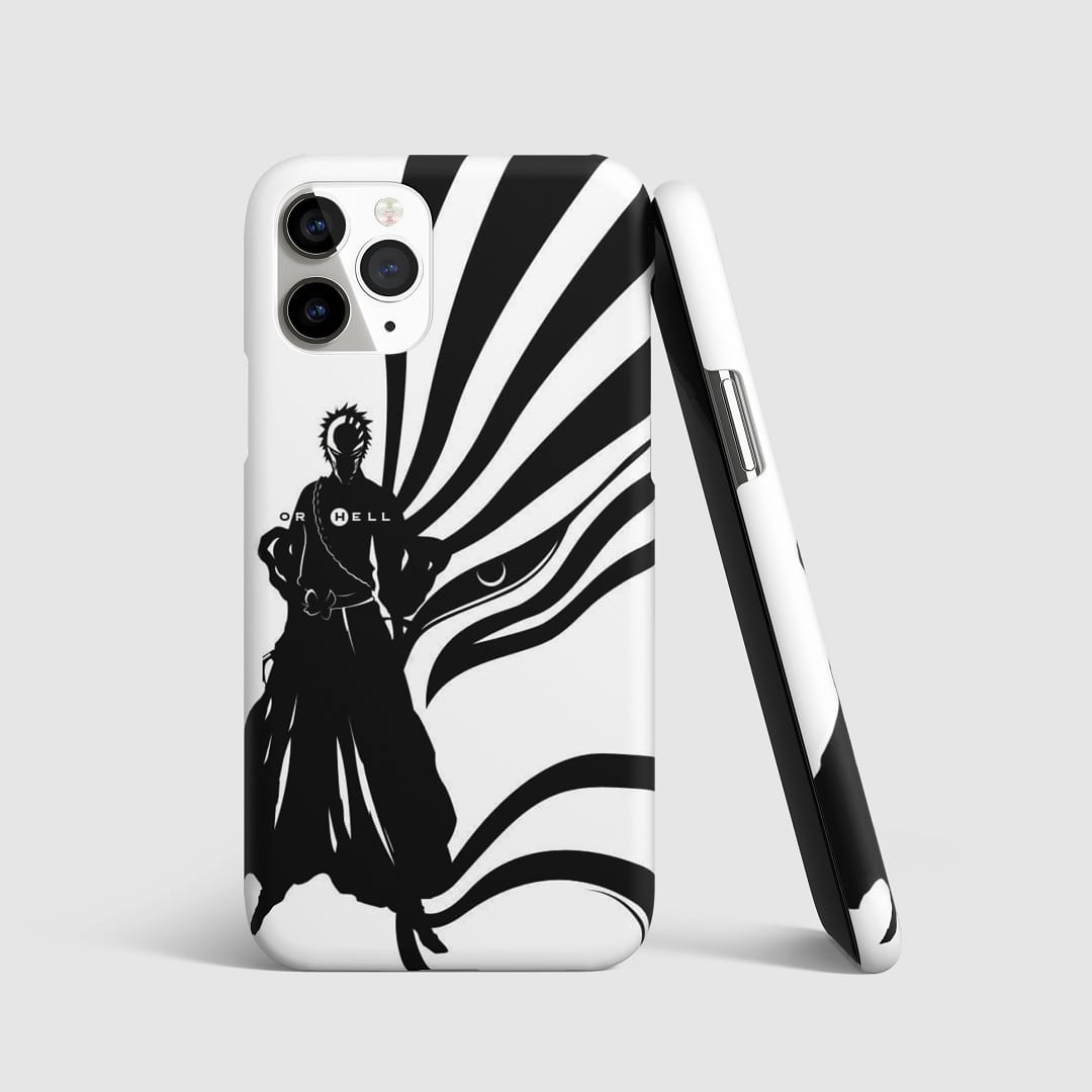 Ichigo White and Black Phone Cover