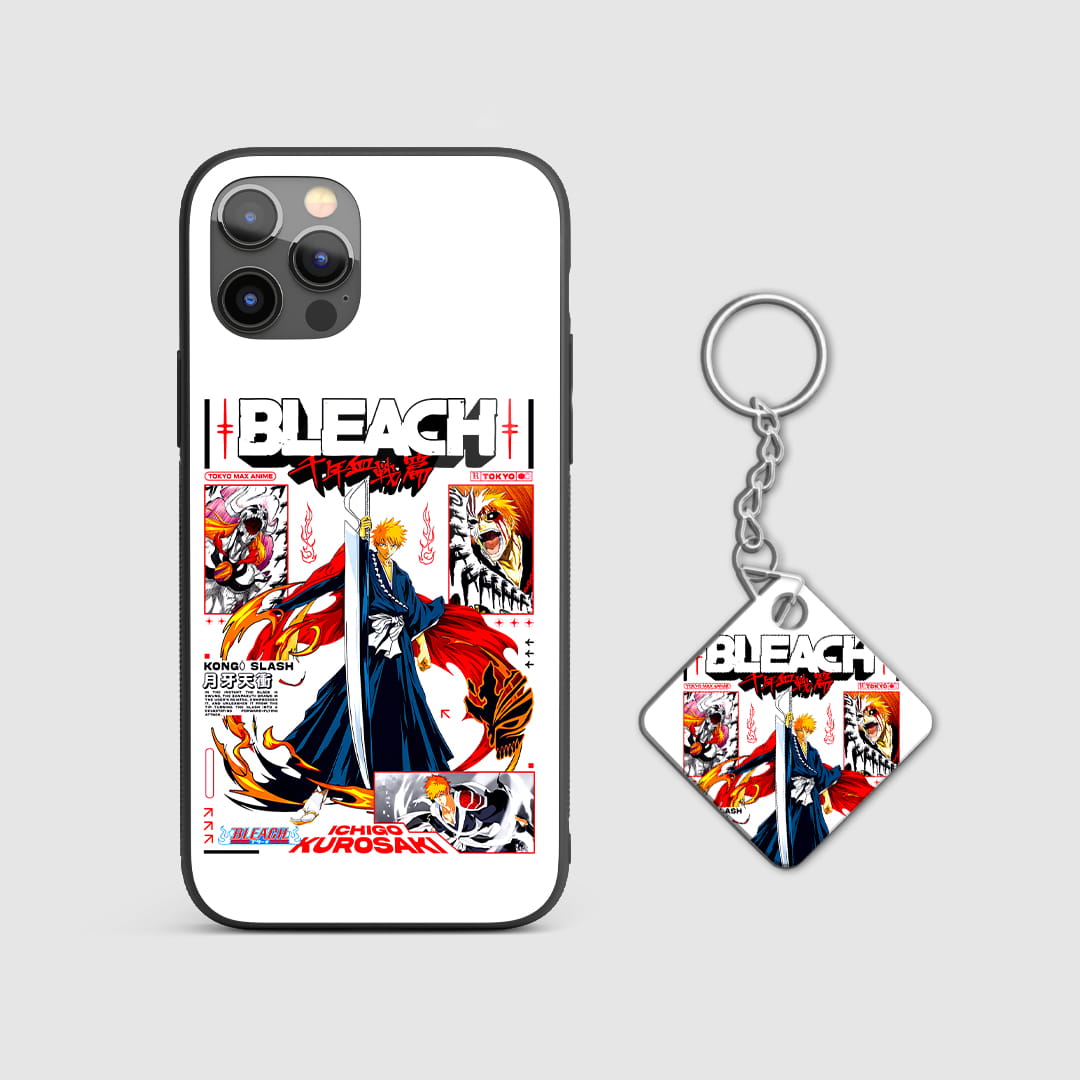 Ichigo shockproof armored phone case India with Keychain