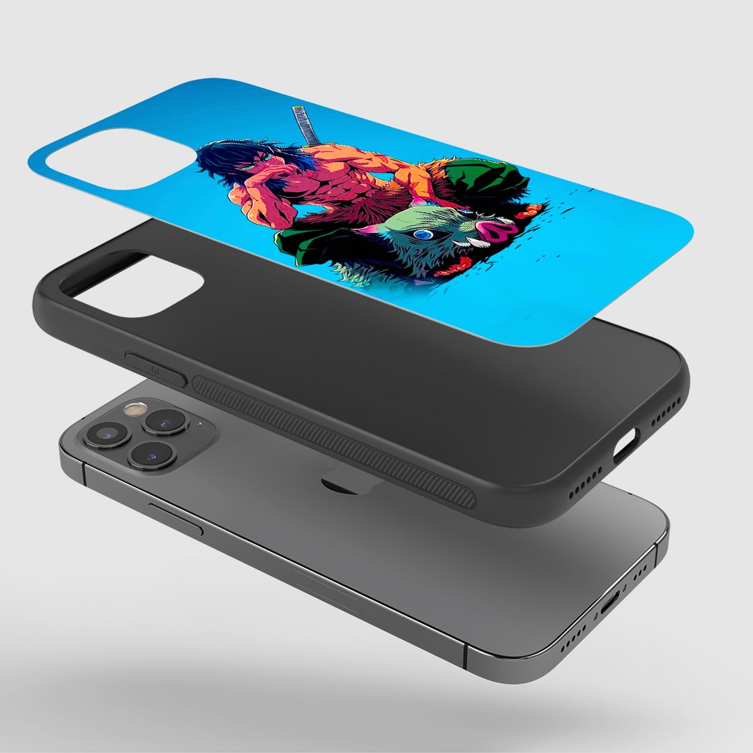 Fierce Inosuke Artwork Silicone Shockproof Mobile Case