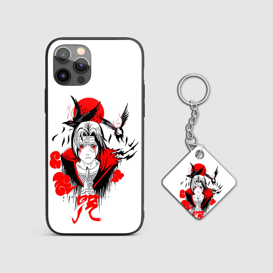 Itachi shockproof armored phone case India with Keychain