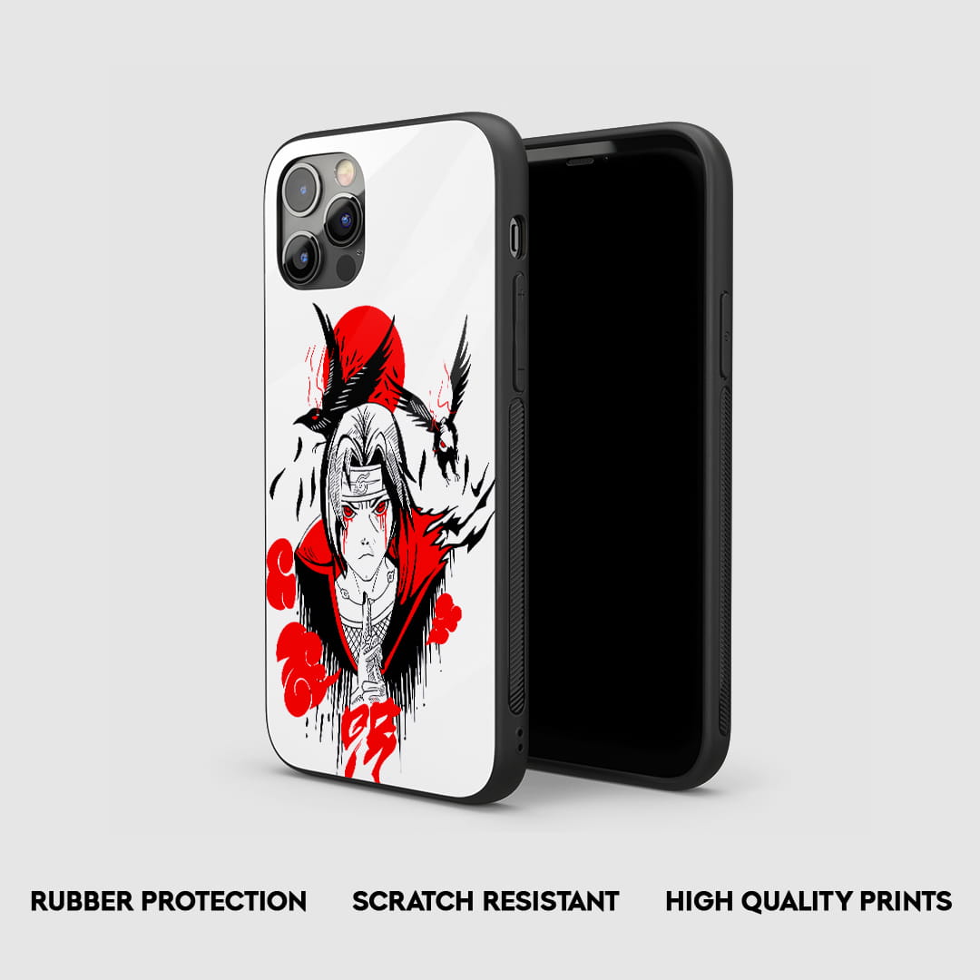 Itachi uchiha crow anime phone cover design