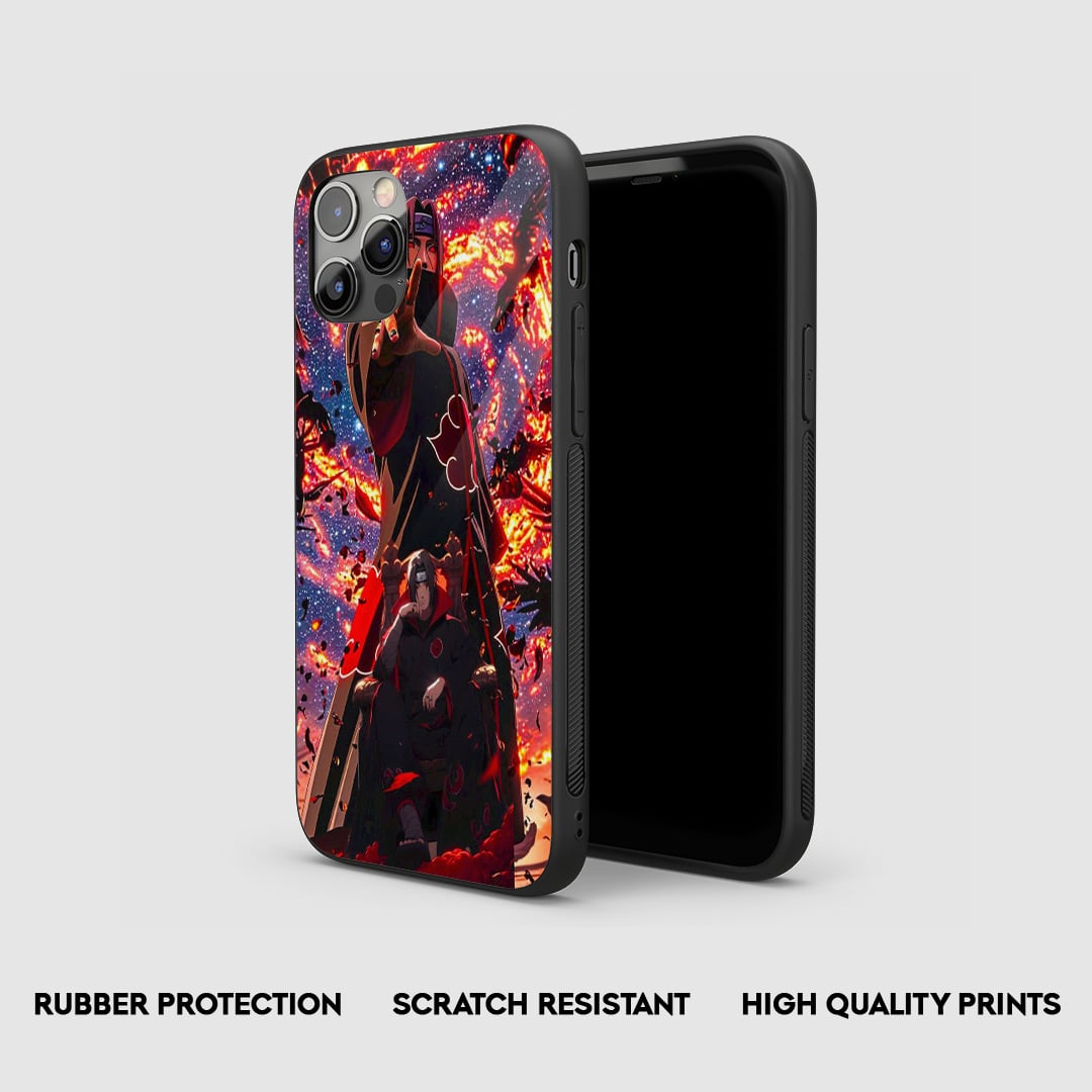 Itachi Uchiha final scene anime phone case design
