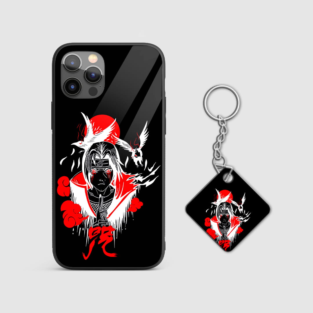 Itachi shockproof armored phone case India with Keychain