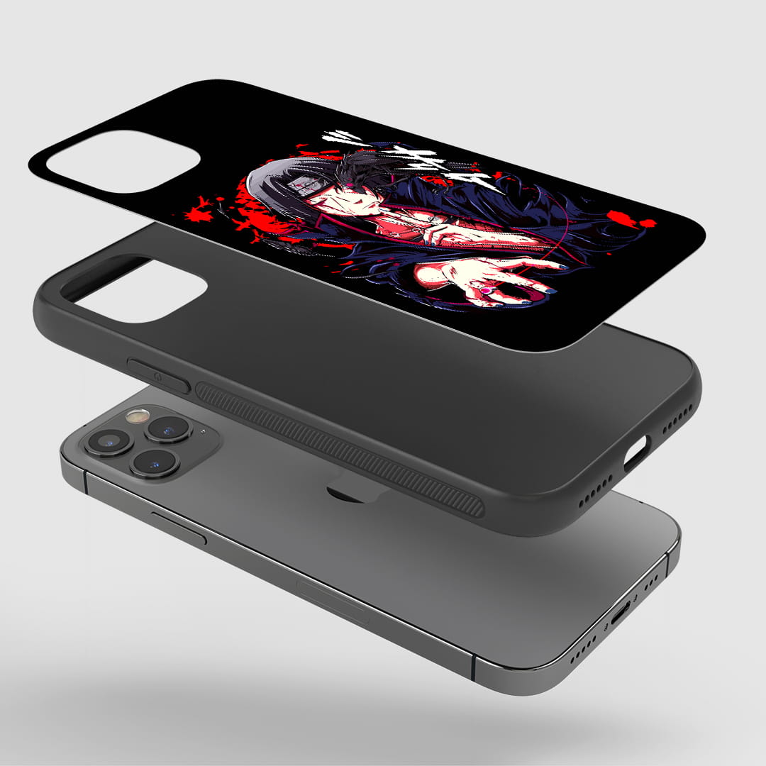 Naruto itachi genjutsu aesthetic mobile cover print