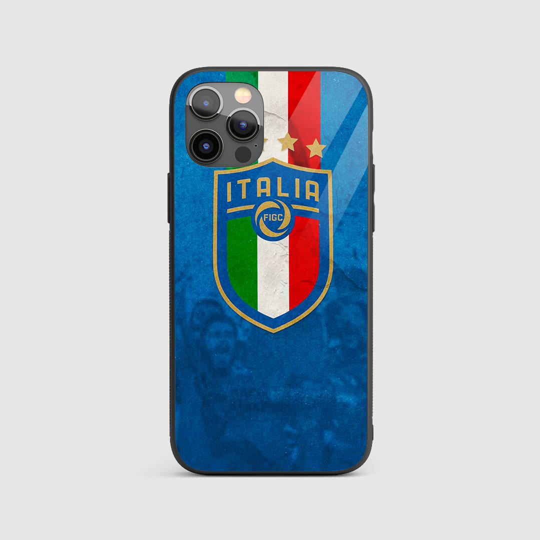 Italia FIGC Crest silicone armored phone case