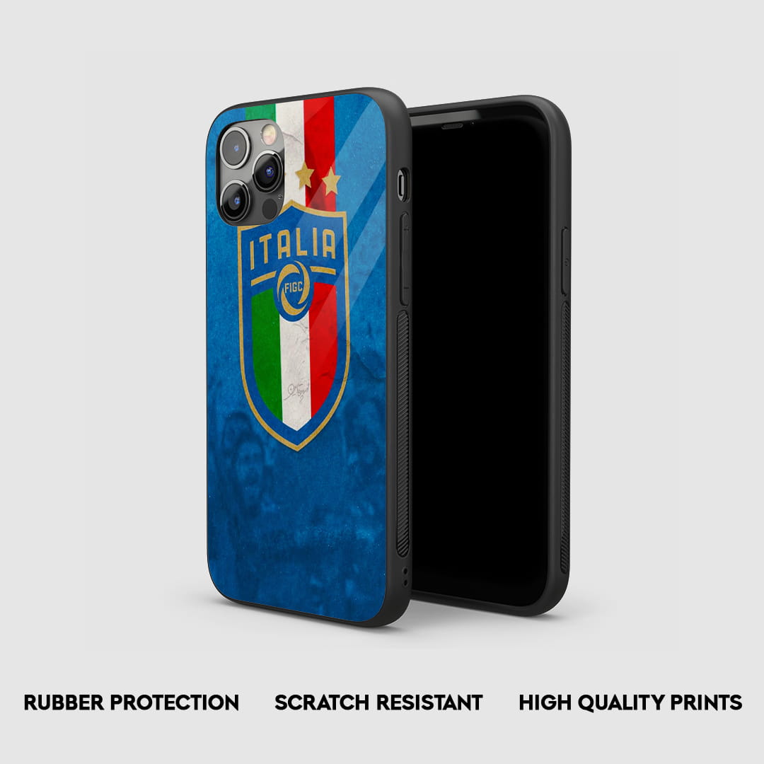 Shockproof Italia FIGC crest phone case