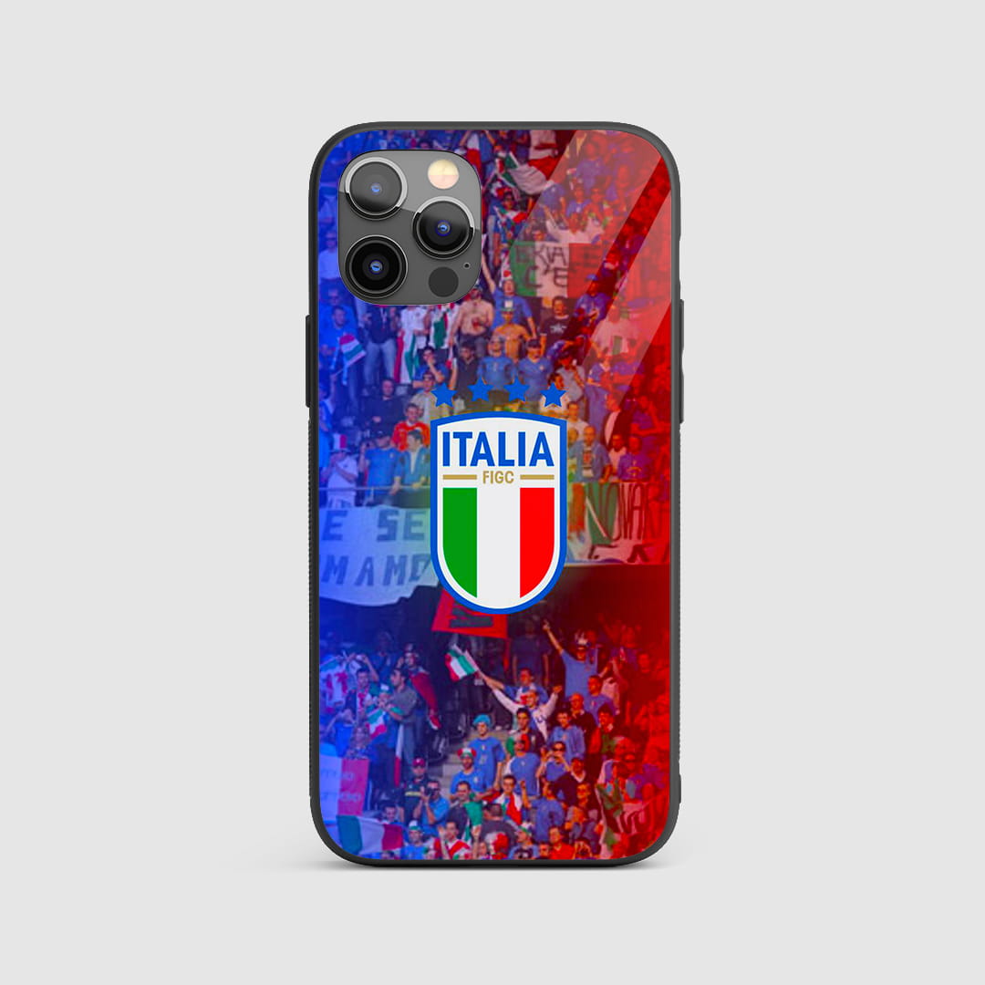 Italia FIGC Fans Stadium silicone armored phone case