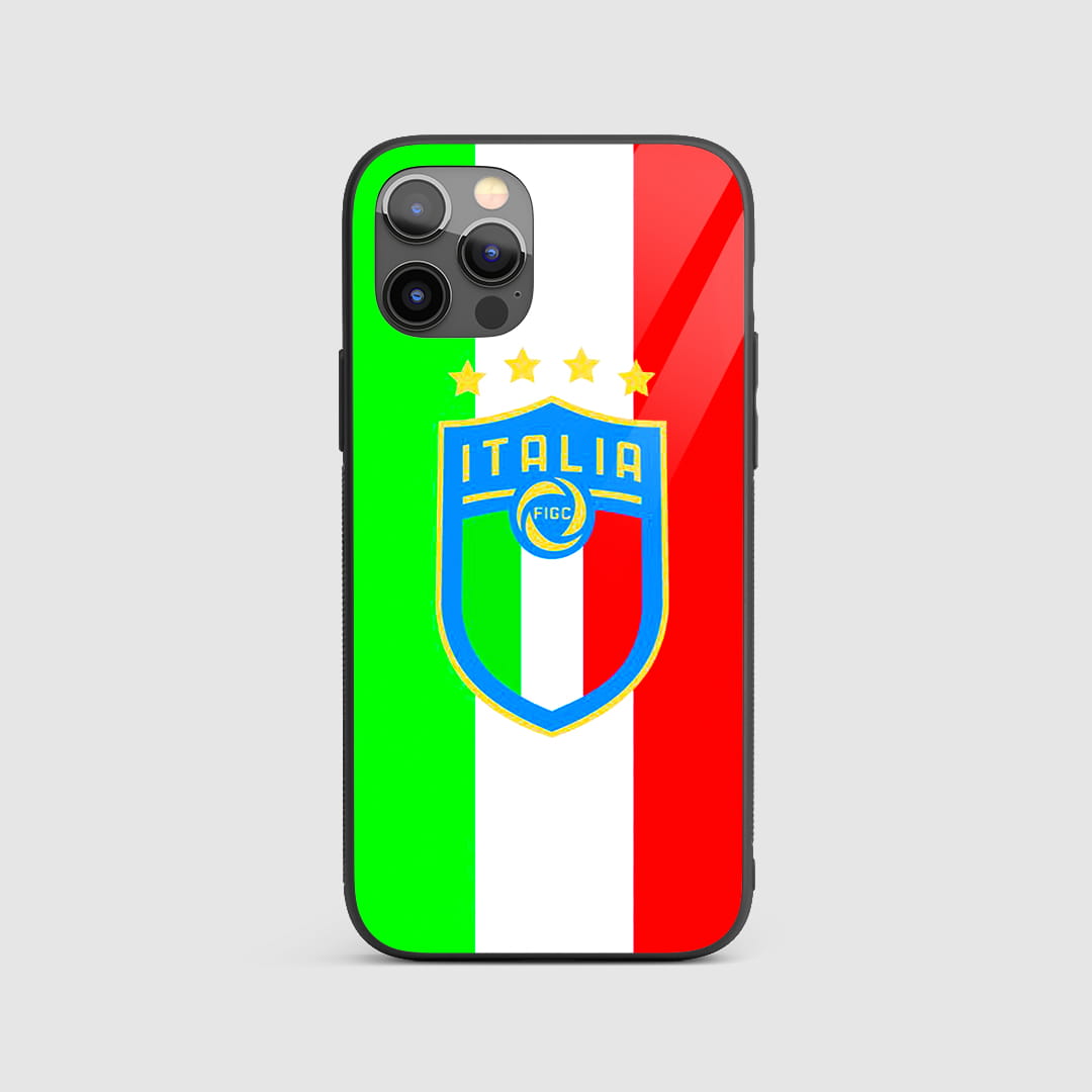 Italia FIGC Flag silicone armored phone case