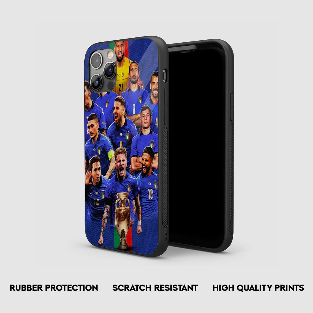 Italy football champions silicone phone case