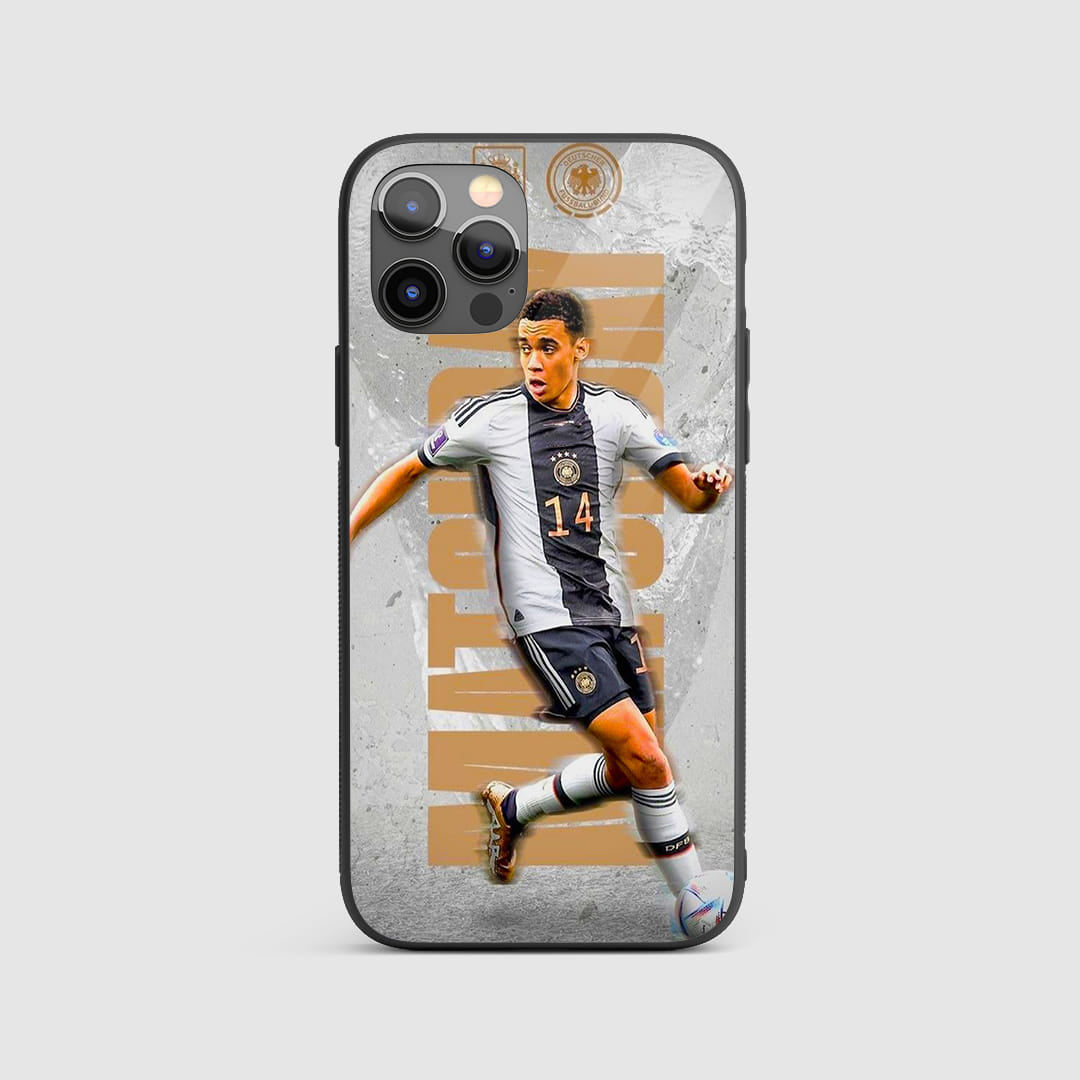 Jamal Musiala silicone armored phone case