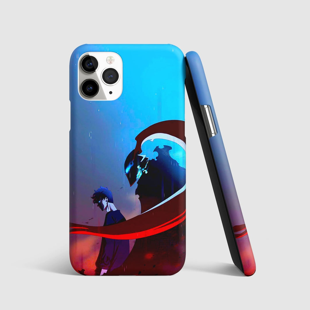 Jinwoo and Ant King anime phone cover