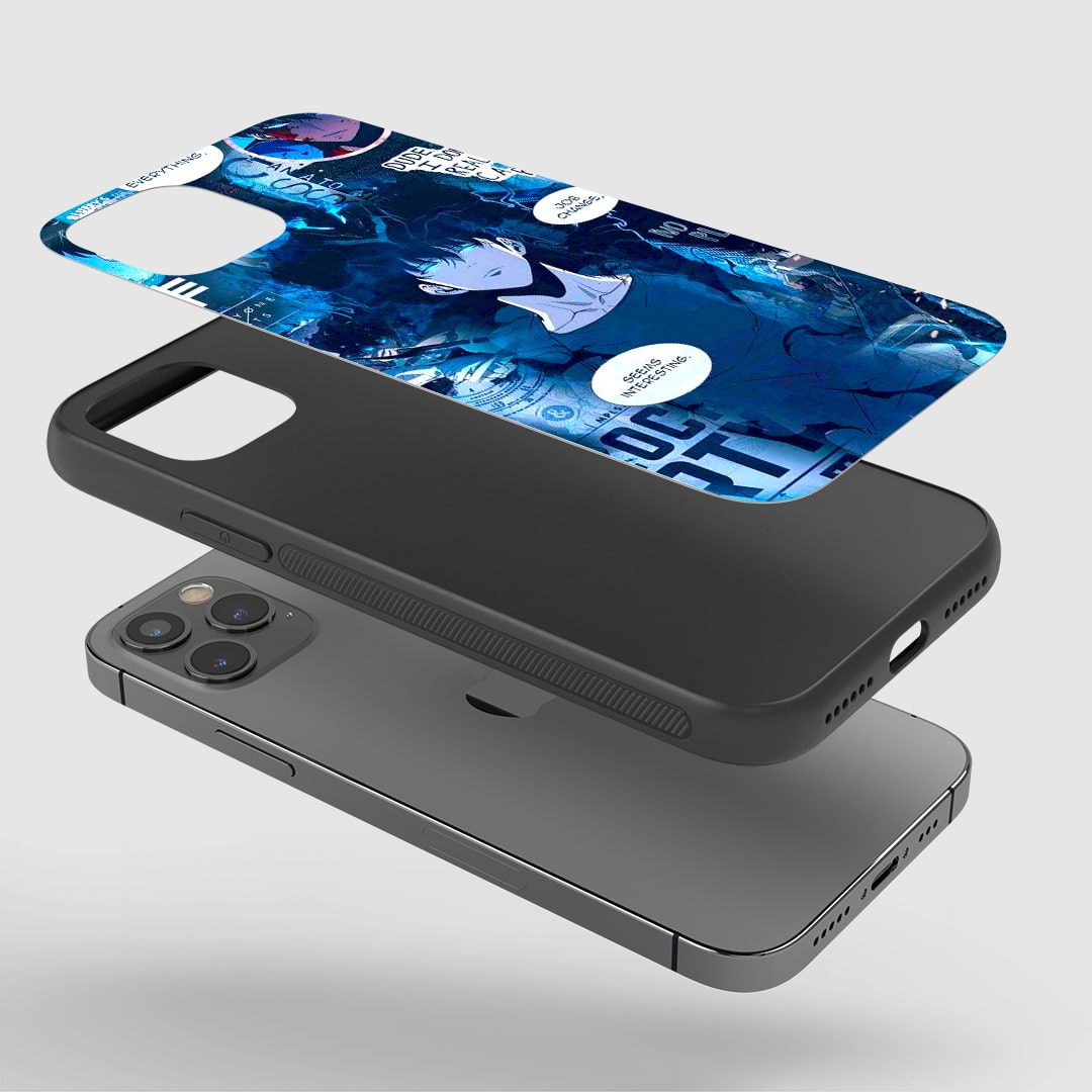 Shock-resistant silicone case with HD comic artwork