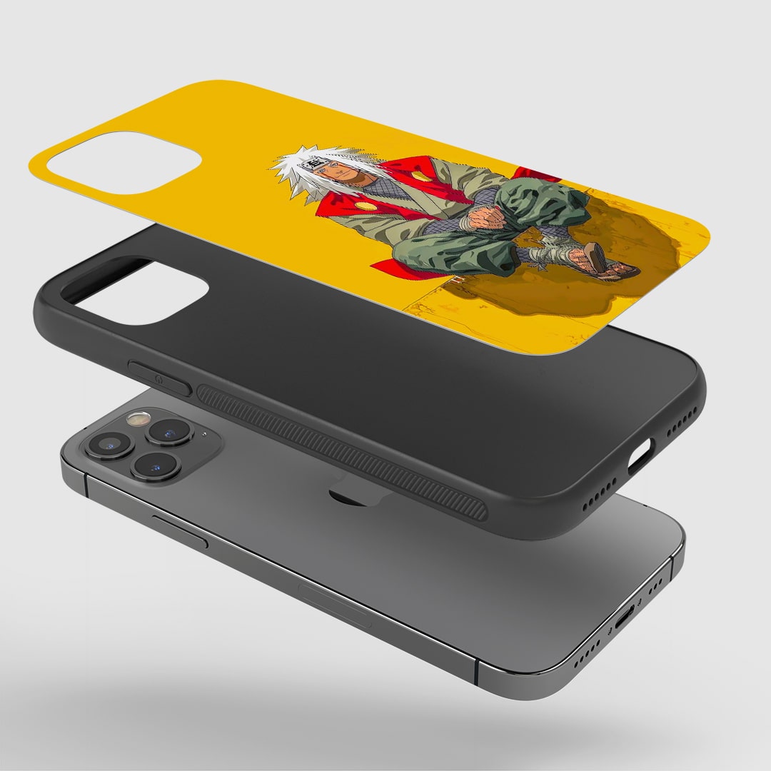Durable silicone armored Jiraiya phone cover