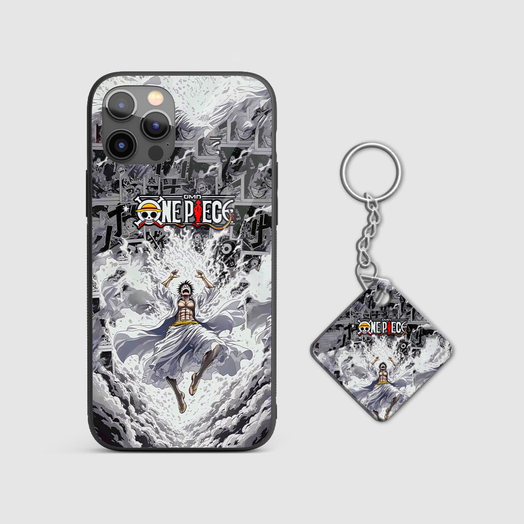 Joyboy Legendary Aura Artwork Mobile Back Cover with Keychain