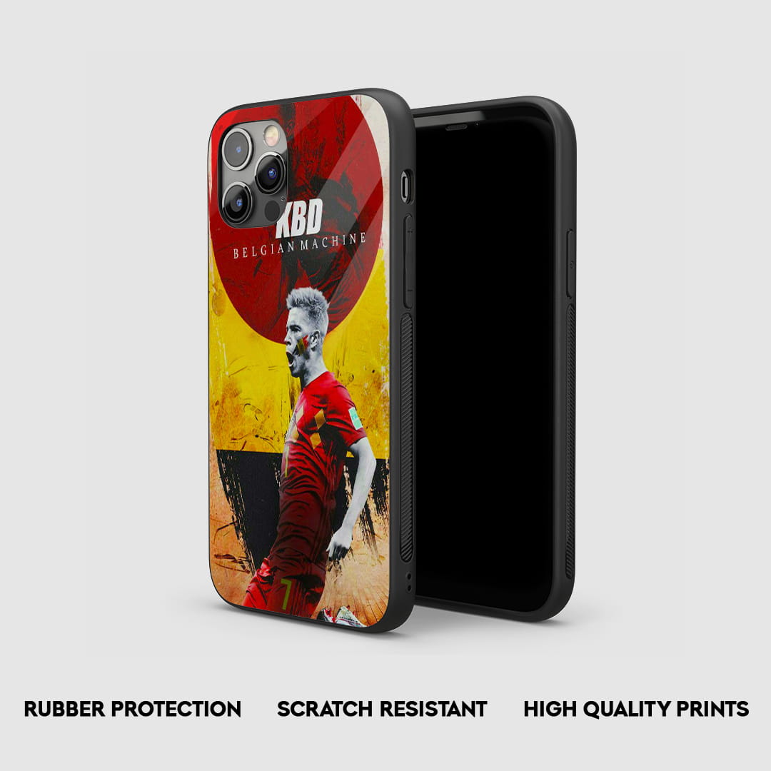 Kevin De Bruyne celebration silicone phone case