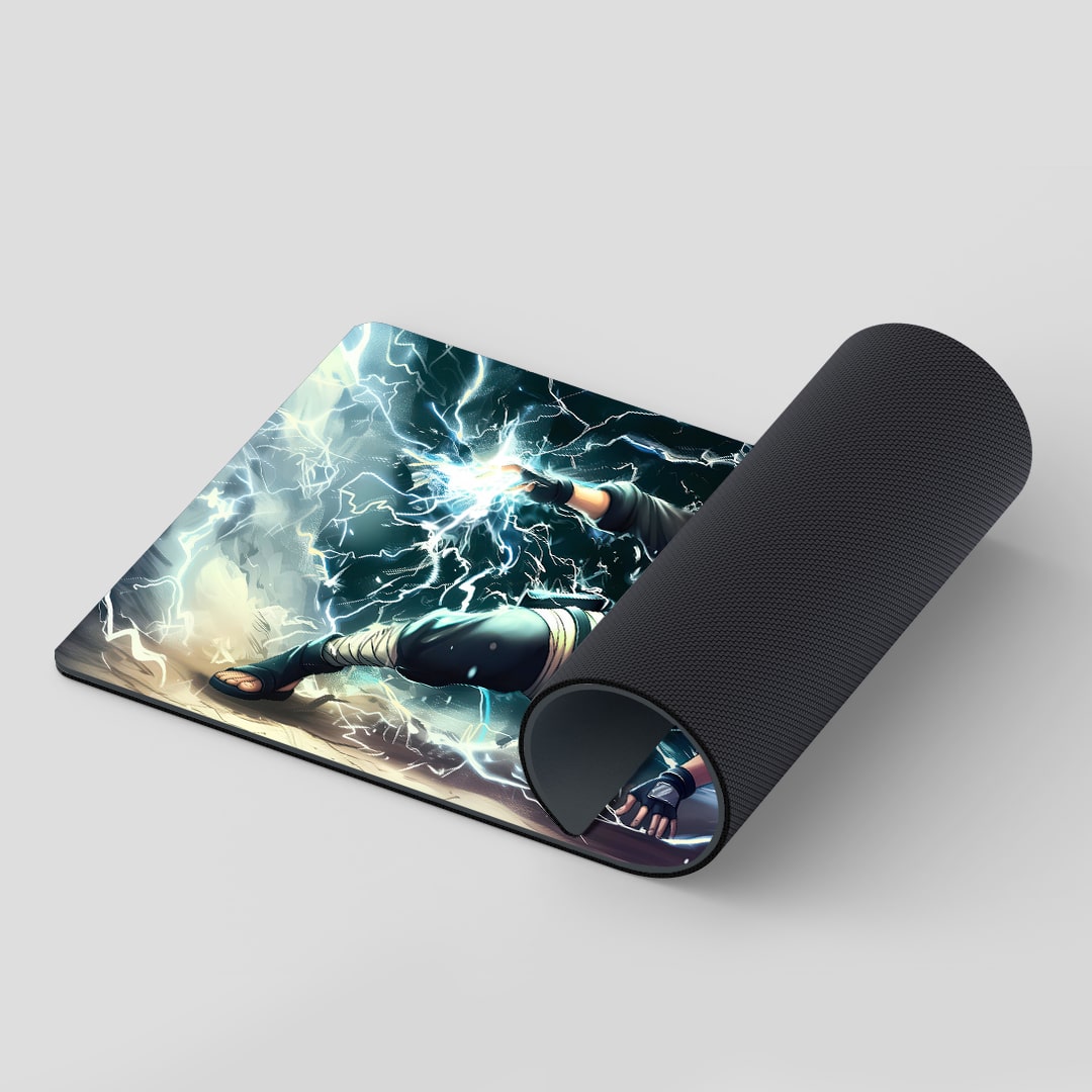 Smooth Kakashi Hatake themed desk mat