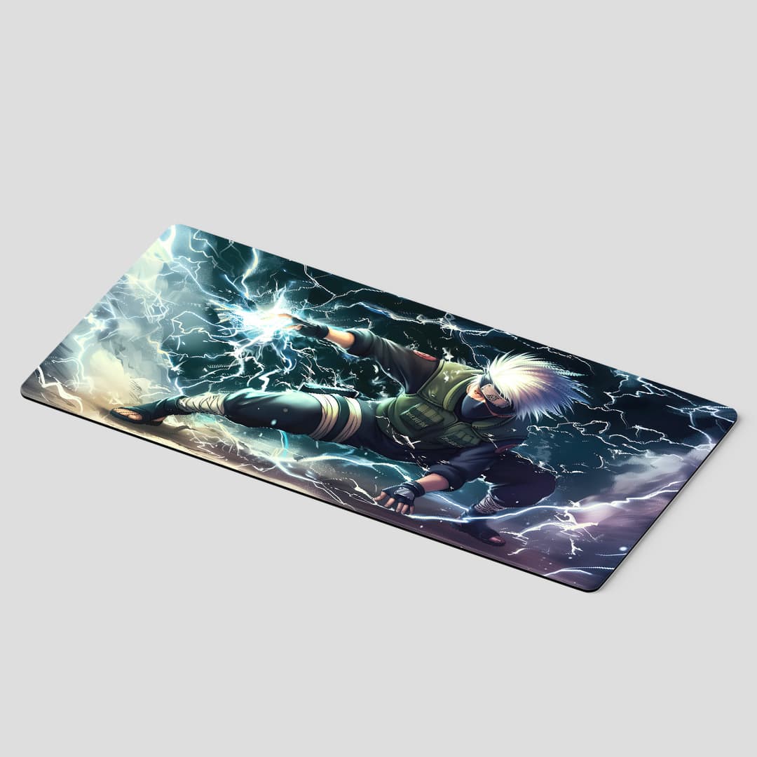 Kakashi Hatake anime desk mat for Naruto fans