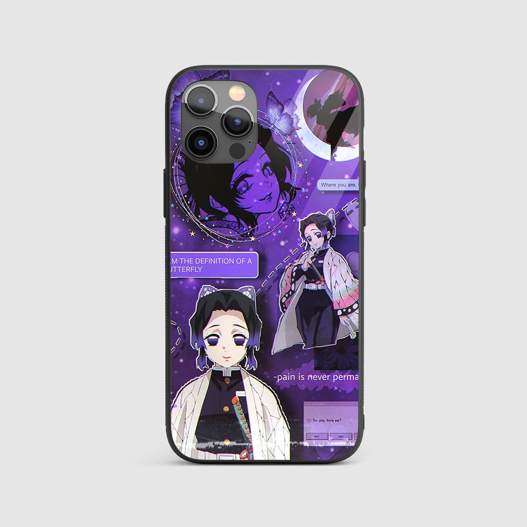 Kanae Synopsis Silicone Armored Phone Case featuring serene artwork of Kanae Kocho.