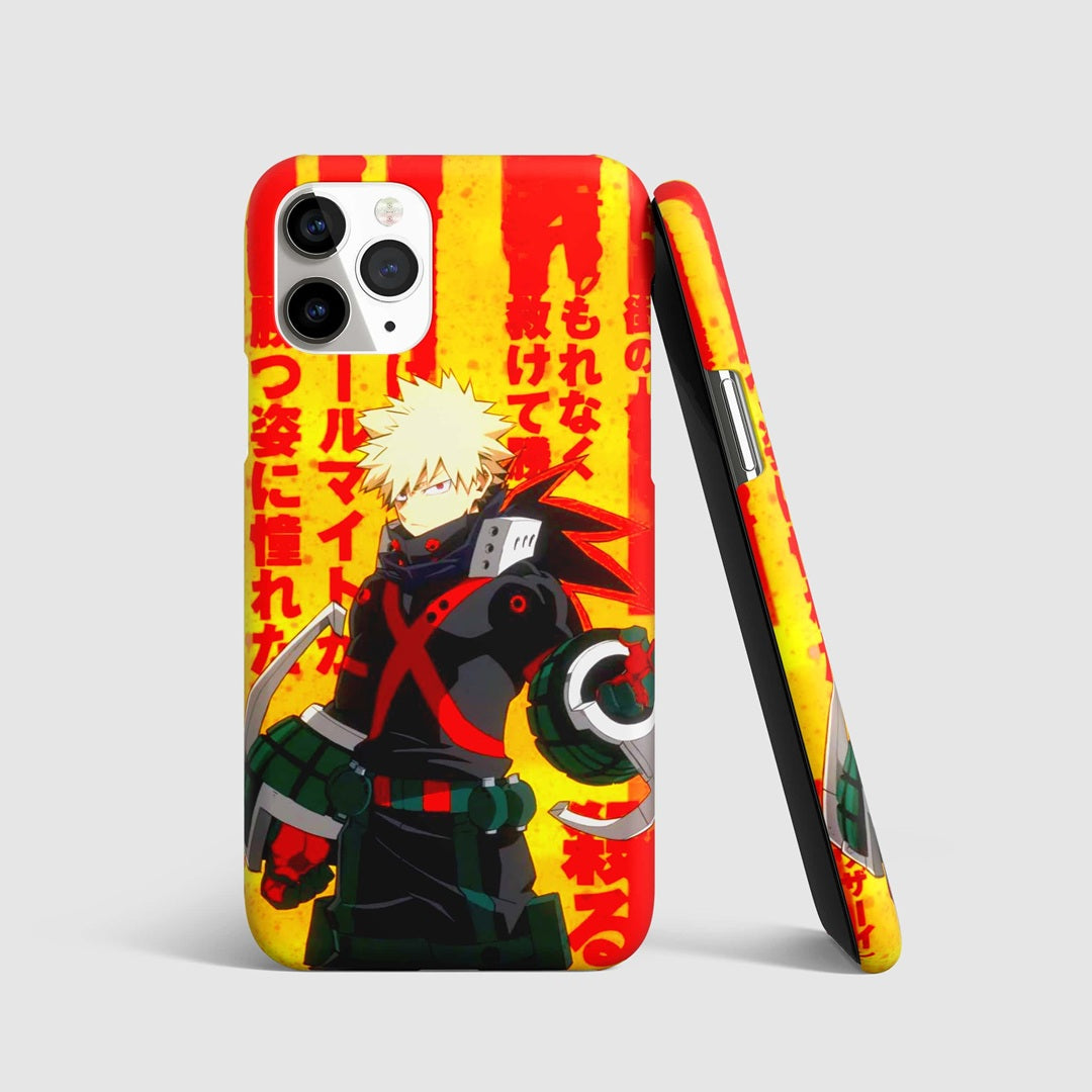 Katsuki Bakugo Hero Phone Cover My Hero Academia design