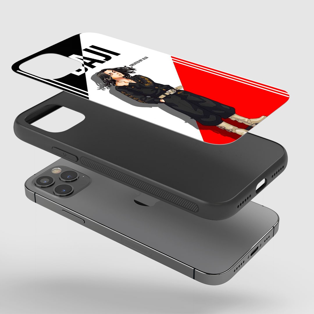Shock-resistant silicone case with HD Baji artwork
