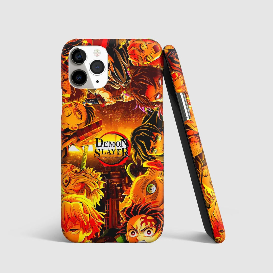 Kimetsu No Yaiba Phone Cover front artwork design