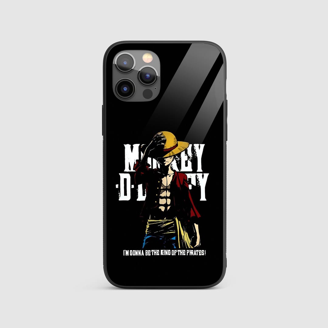 King of the Pirate Silicone Armored Phone Case featuring a bold pirate emblem.