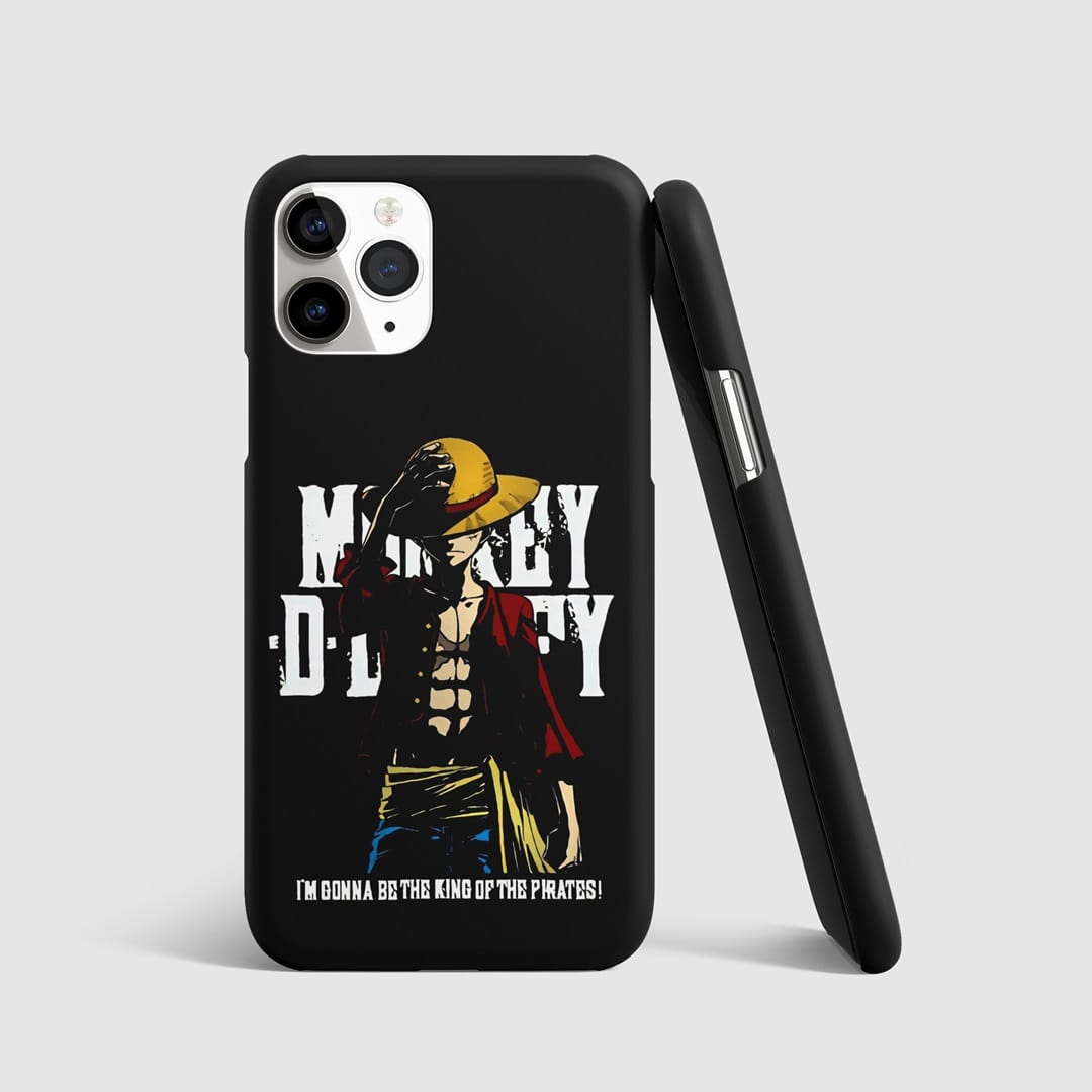 King of the Pirate Phone Cover with 3D matte finish featuring the iconic pirate king design.
