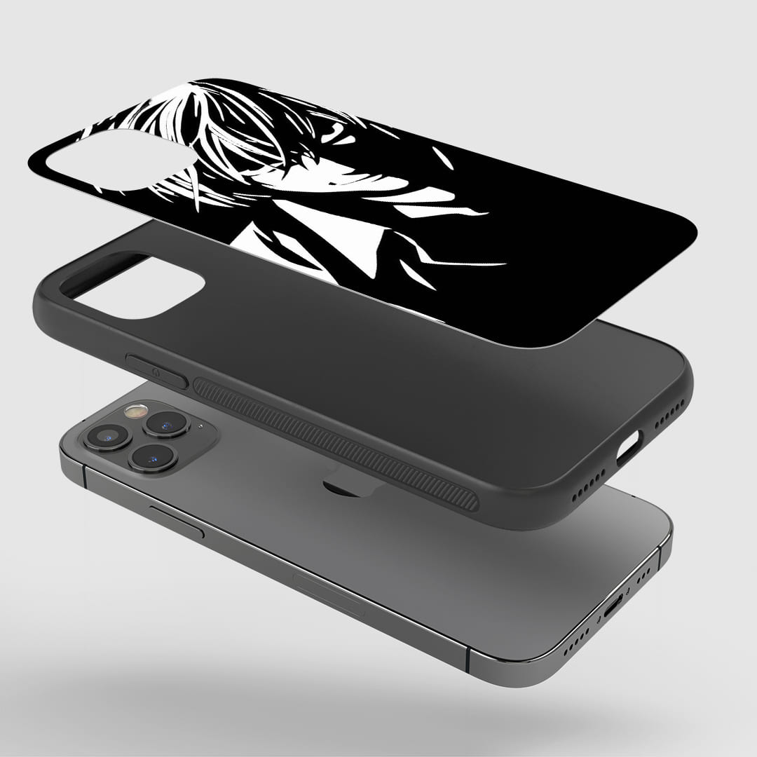 Kira Minimal Phone Case installed on a smartphone, offering robust protection and sophisticated style