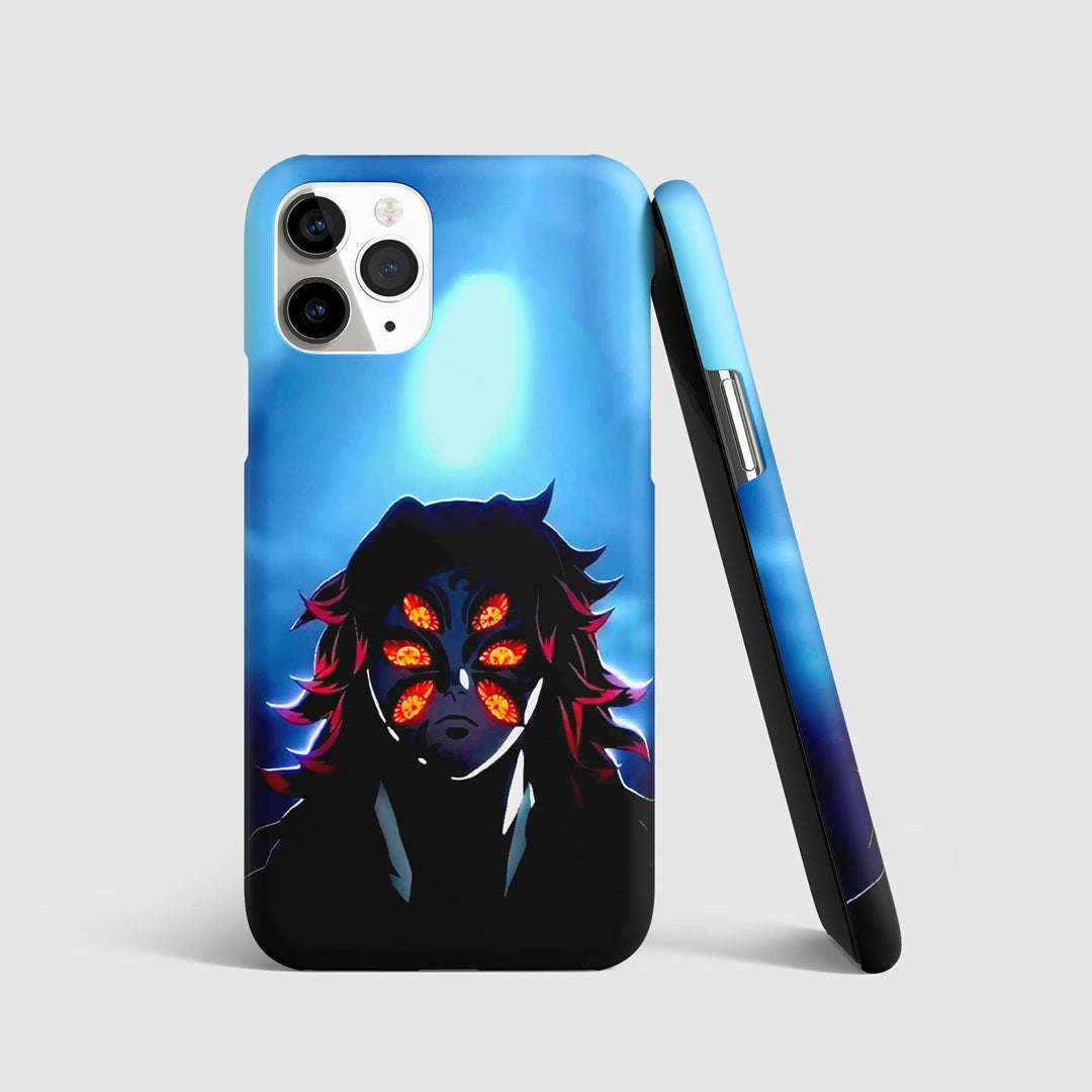 Kokushibo Orange Eyes Phone Cover Demon Slayer