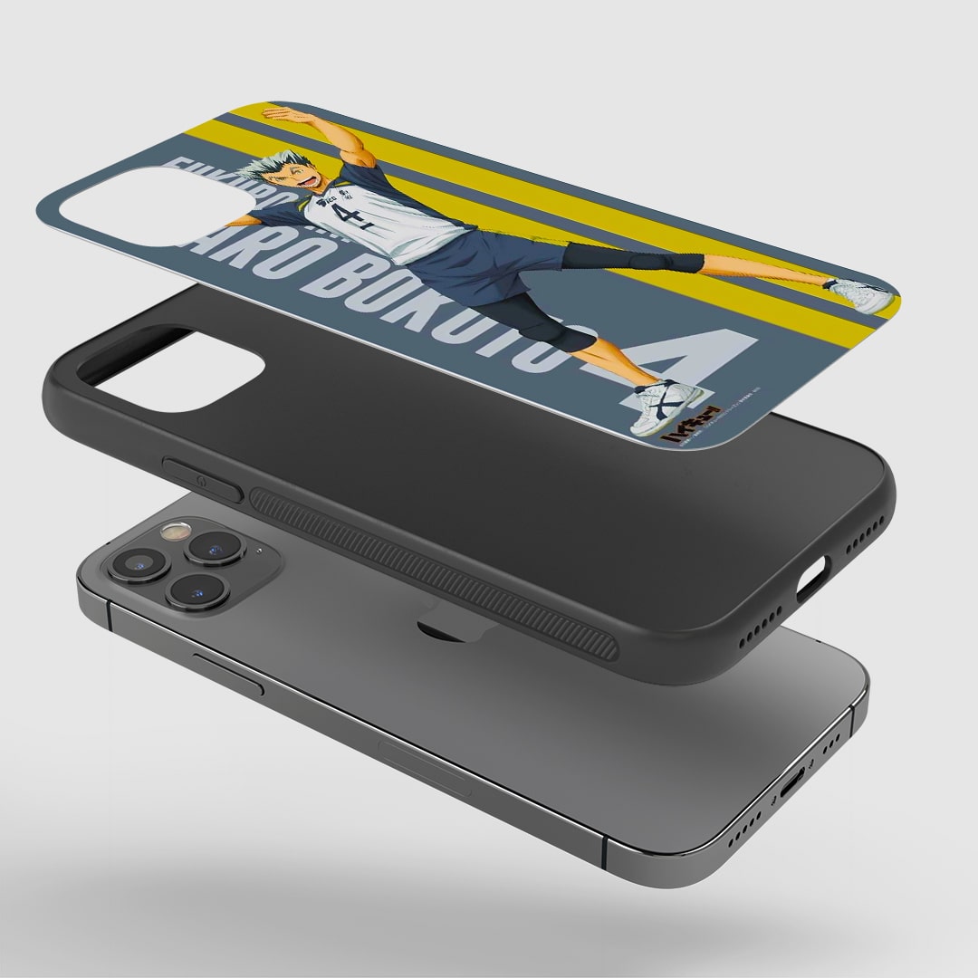 Close-up of durable Kotaro Stripes silicone cover