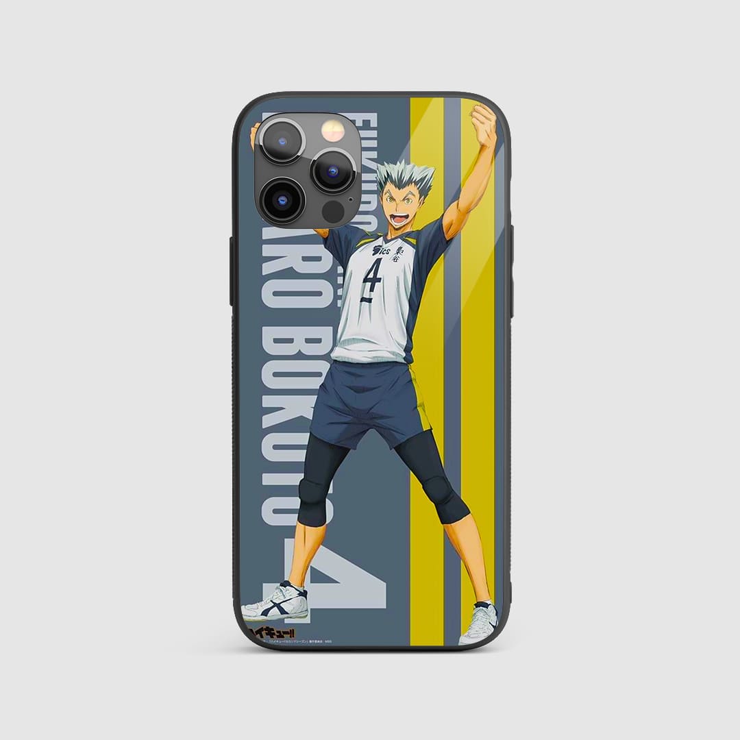 Kotaro Stripes Silicone Armored Phone Case front design