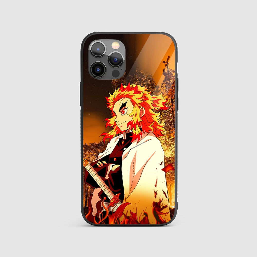 Kyojuro Rengoku Silicone Armored Phone Case - Ultimate Protection