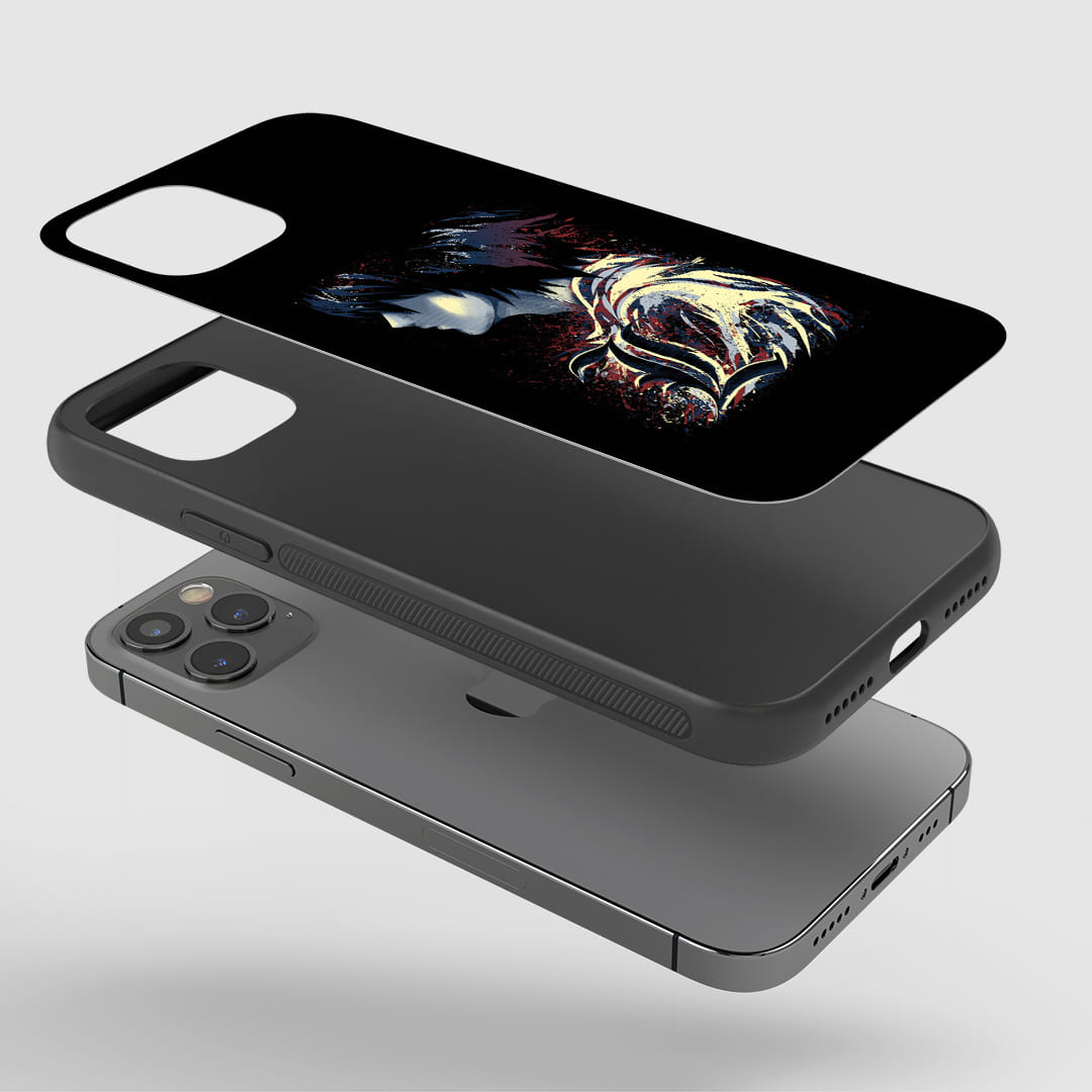 L Aesthetic Phone Case installed on a smartphone, offering full accessibility and enhanced protection.