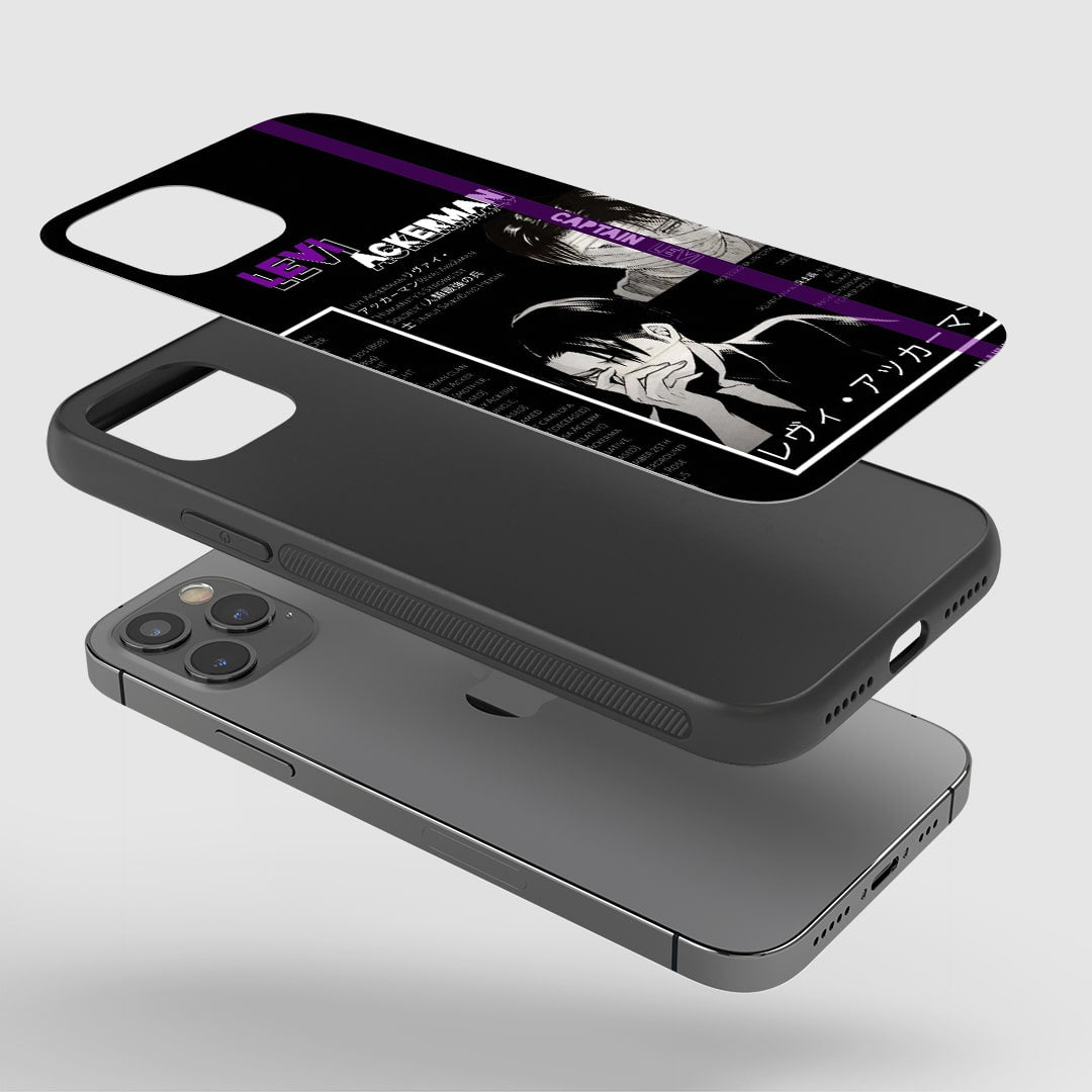 Levi Synopsis Phone Case installed on a smartphone, offering robust protection and a comprehensive design.