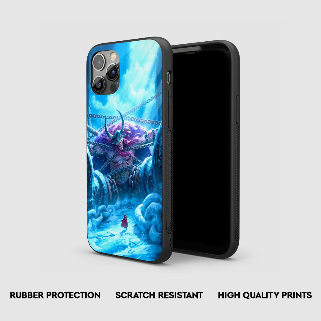 Loki and Luffy crossover silicone phone case