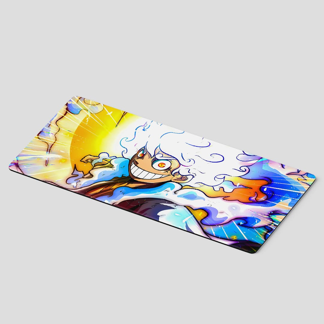 Luffy Joyboy desk mat for One Piece enthusiasts
