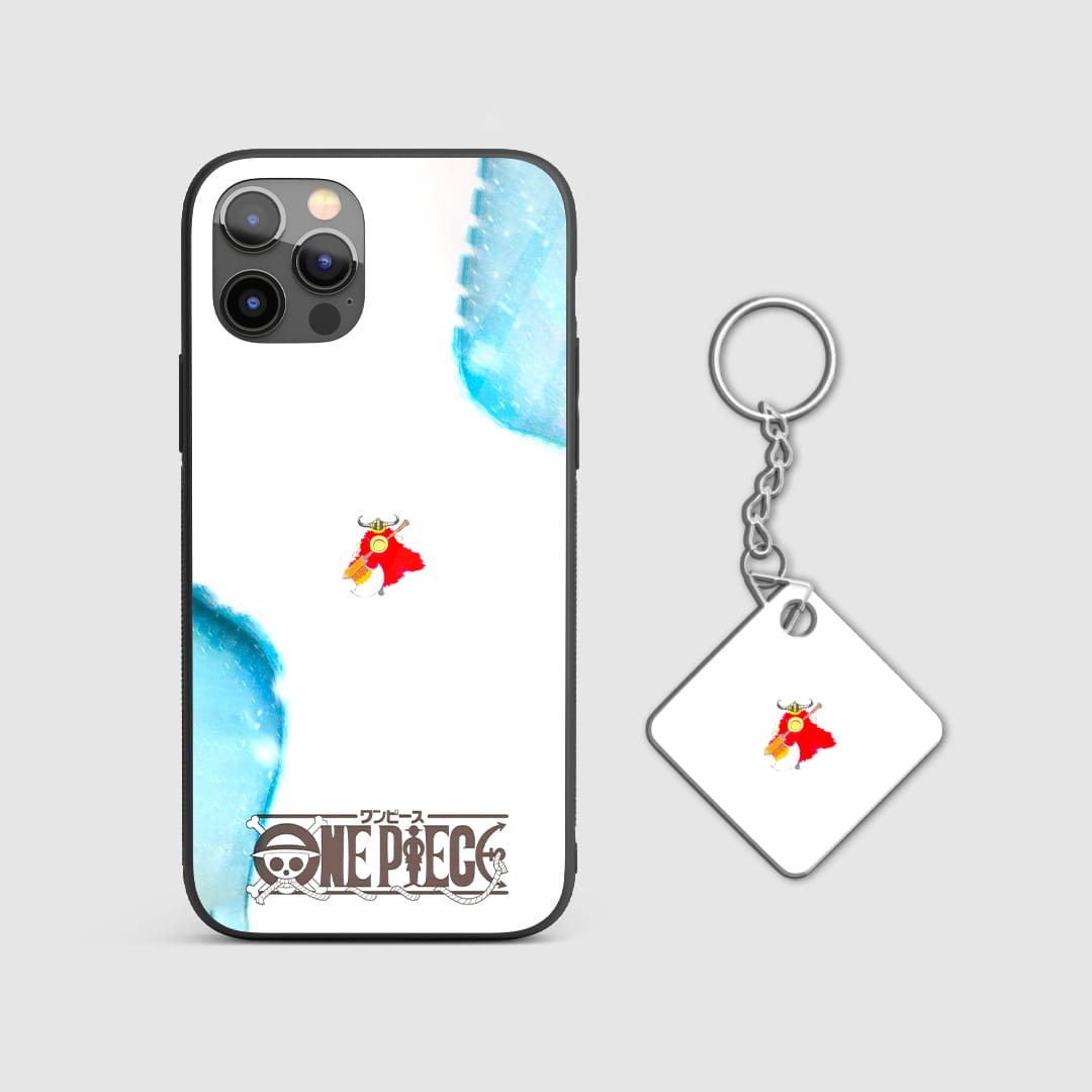 Luffy anime protective mobile cover with Keychain