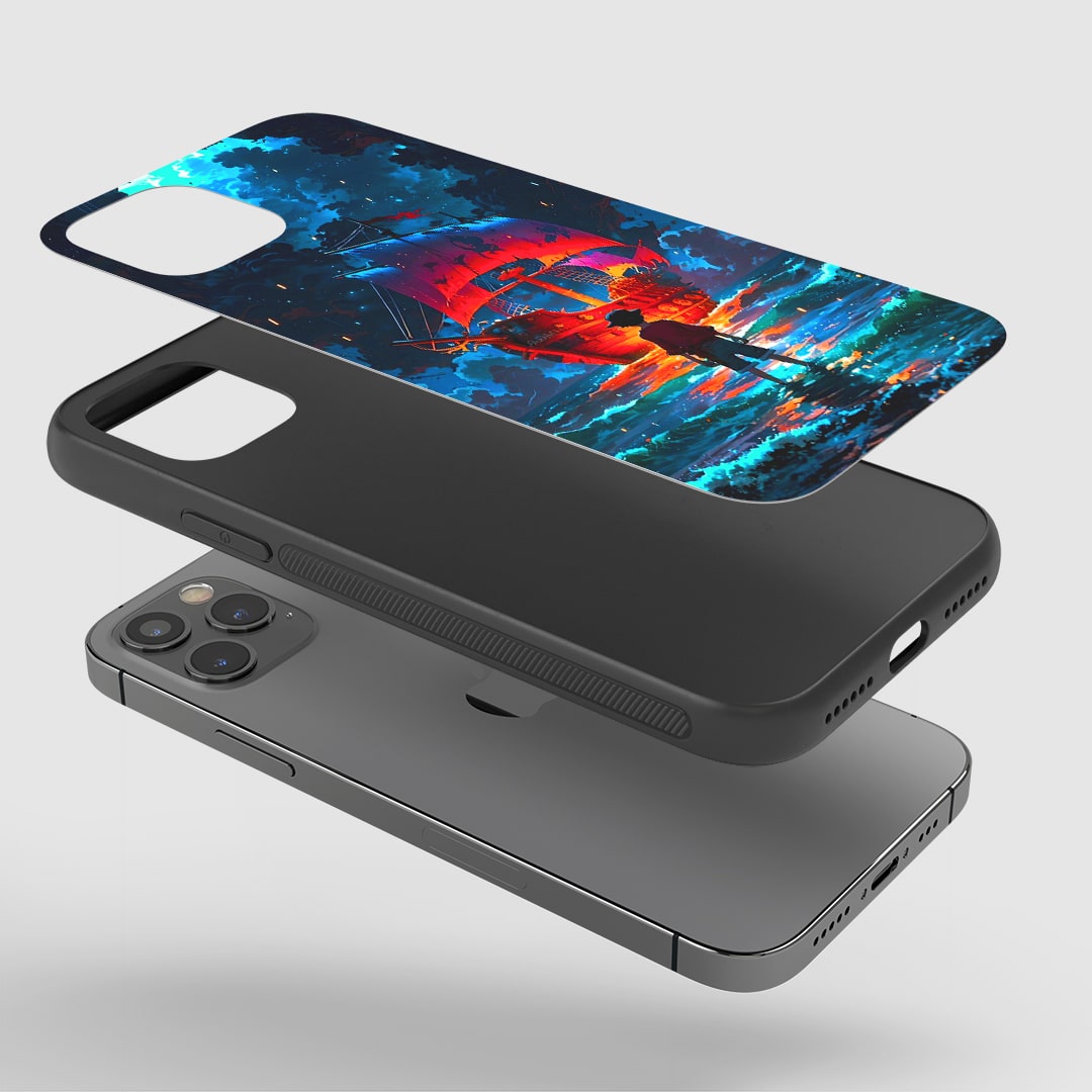Stylish One Piece Luffy ship aesthetic phone case