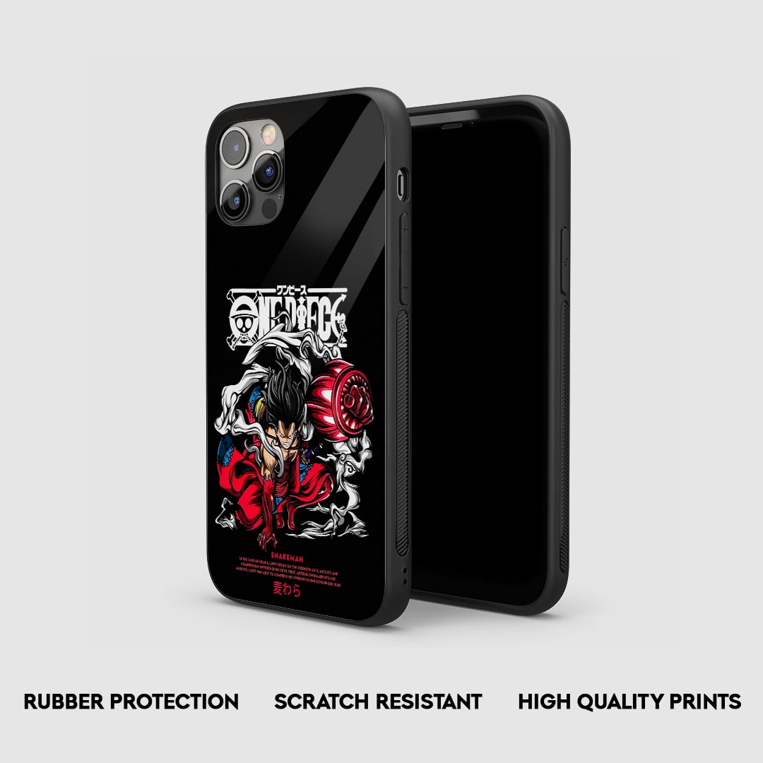 Side view of Snakeman Silicone Case with snug fit and cutouts.