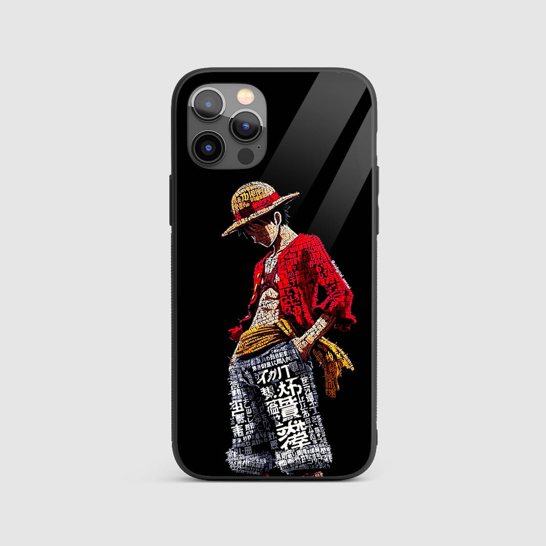 Luffy street style silicone armored phone case