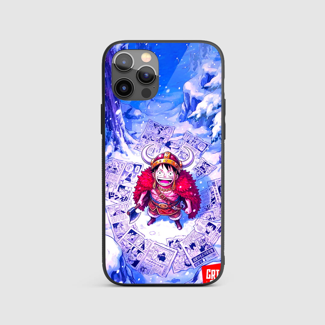 Luffy Viking silicone armored phone case