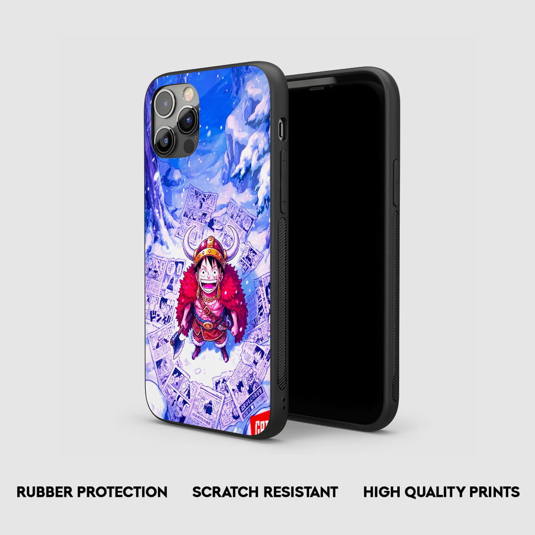 Luffy Viking One Piece silicone phone case