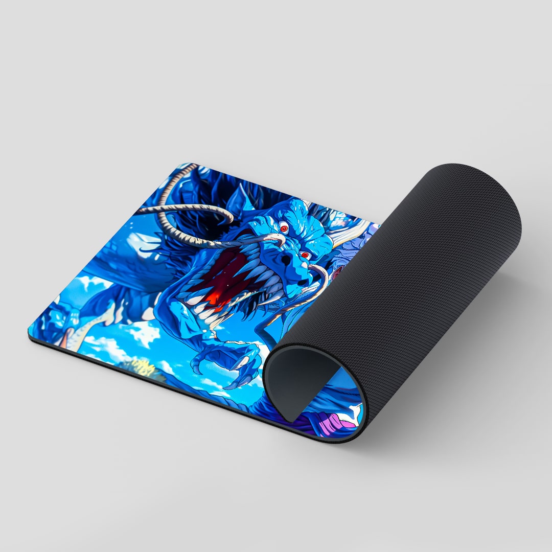 Smooth Luffy and Kaido themed desk mat for fans
