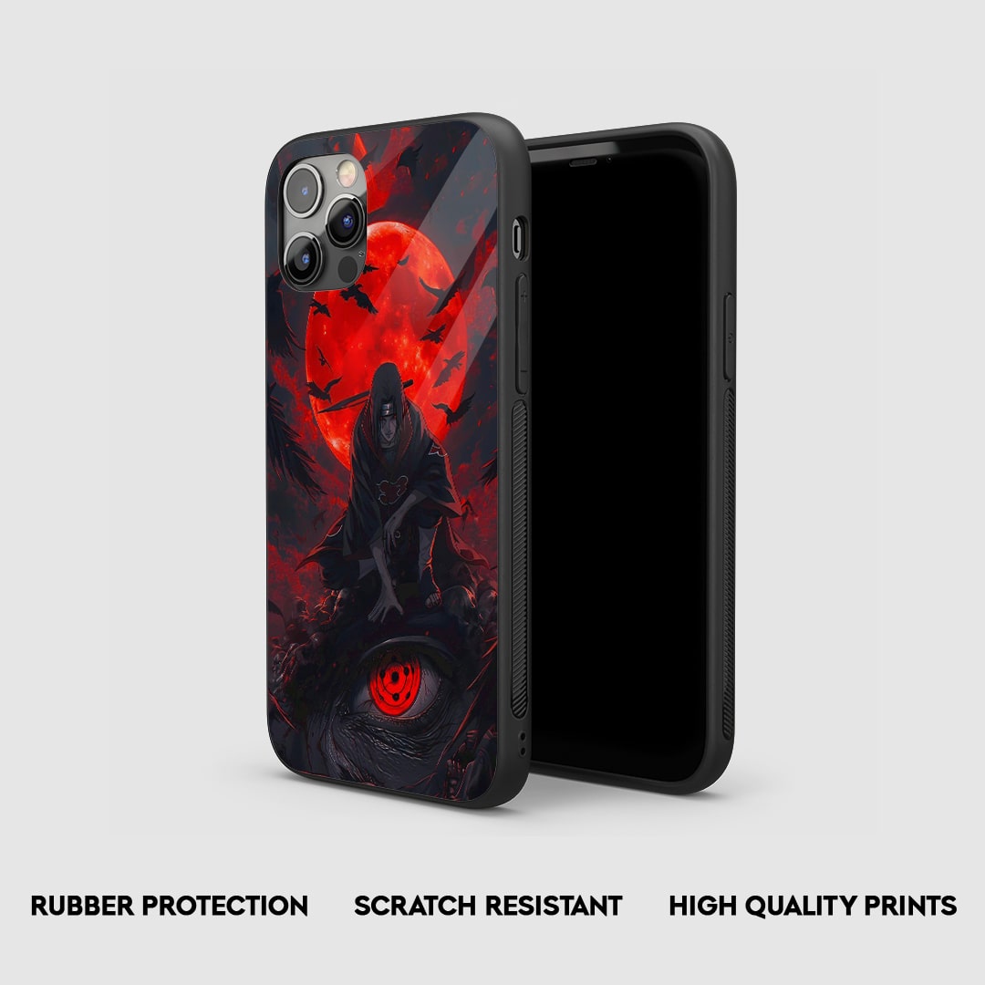 Madara Uchiha Sharingan rage anime phone case design